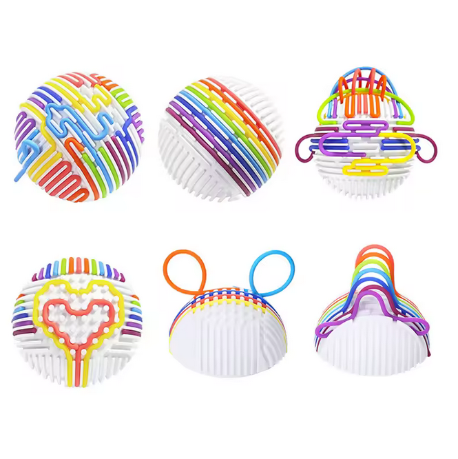 Balle d'activités sensorielles pour enfant.